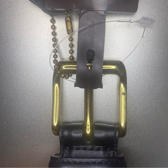 NWT Rare & Vintage Coach Belt Burnished Cowhide and Solid Brass - Size 34 in - Picture 9 of 9